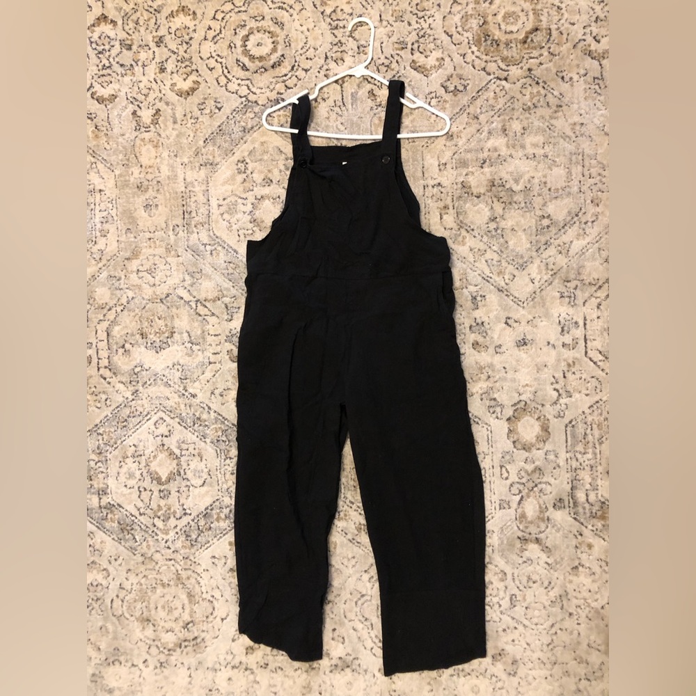 NWOT black overall jumpsuit